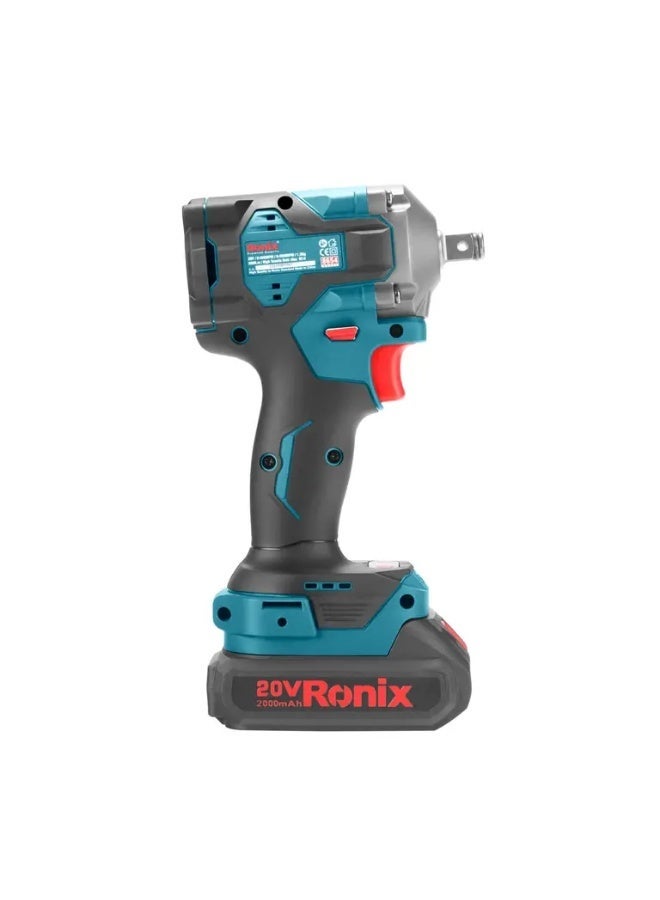 RONIX Brushless impact wrench ( 20V ) 1/2 inch-350Nm #8654 - Image 3